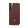 Mercedes Leather Urban Line - Case for Samsung Galaxy S21 (red)