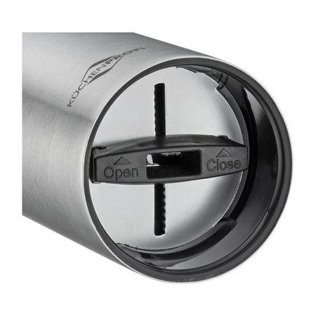 Küchenprofi Charlotte - Crank Nutmeg Grinder Made of Stainless Steel 15x4.5 cm