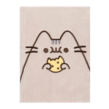 Pusheen - Plüss A5-ös jegyzetfüzet a Foodie kollekcióból