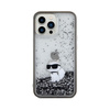 Karl Lagerfeld Liquid Glitter Choupette - iPhone 13 Pro Max Tasche (Transparent)