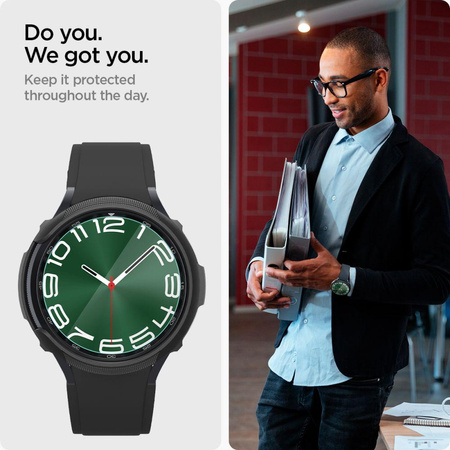 Spigen GLAS.TR EZ FIT - Szkło hartowane do Samsung Galaxy Watch 6 Classic 47 mm (2 szt)