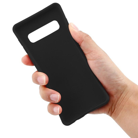 Crong Color Cover - Étui pour Samsung Galaxy S10 (noir)
