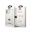 Karl Lagerfeld Silikon NFT Choupette - iPhone 14 Hülle (weiß)