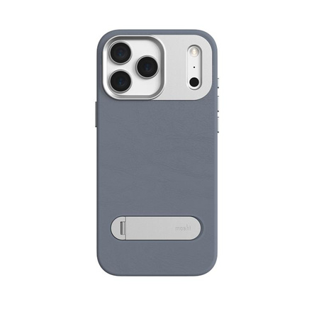 ETUI DO IPHONE 17 PRO MAX do MAGSAFE MOSHI NIEBIESKIE MAGNETYCZNE PODSTAWKA