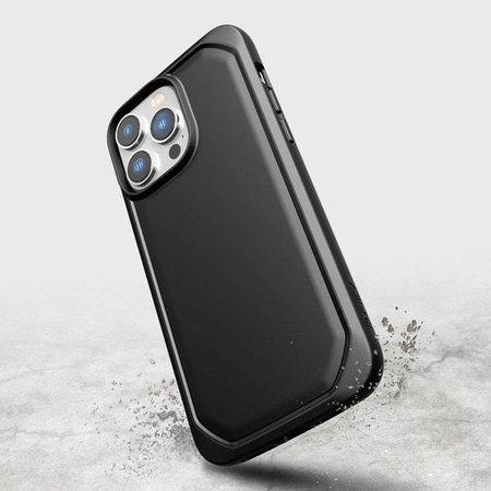 X-Doria Raptic Slim - Biologisch abbaubares Gehäuse für iPhone 14 Pro Max (Schwarz)