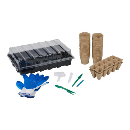 Kinzo - Pflanzenset zum Anbauen 68-teilig