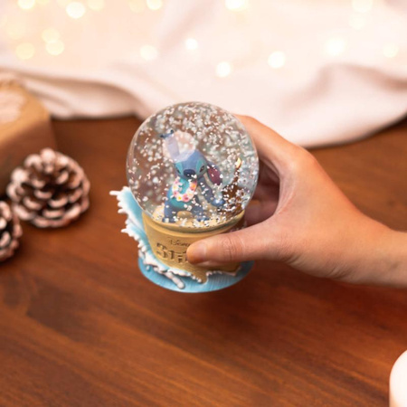 Disney Stitch - Glass snow globe in a gift box