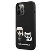 Karl Lagerfeld Slilicone Karl & Choupette Magsafe - pouzdro pro iPhone 13 Pro Max (černé)