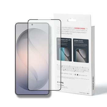 Crong 3D Armor Glass Lite - Full Glue Tempered Glass for Samsung Galaxy S26