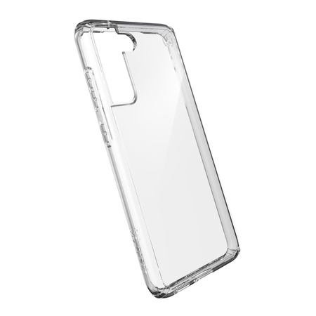 Speck Presidio ExoTech - Étui Samsung Galaxy S21 FE avec revêtement MICROBAN (transparent)