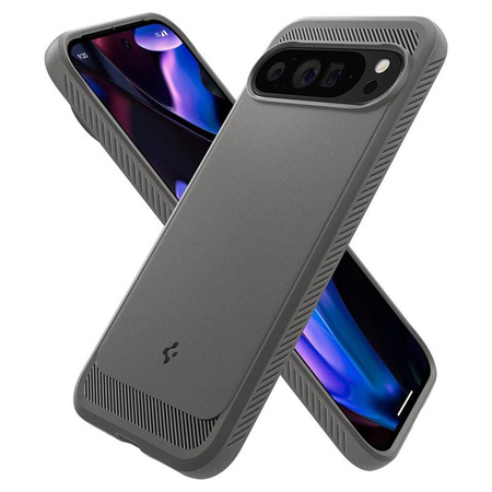 Spigen Rugged Armor - Pouzdro pro Google Pixel 9 Pro XL (Marble Grey)
