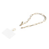Case-Mate Link Chain Phone Wristlet - Universal Phone Lanyard (Champagne)