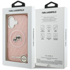 ETUI DO IPHONE 17 do MAGSAFE KARL LAGERFELD ORYGINALNE RÓŻOWE MODNE CASE