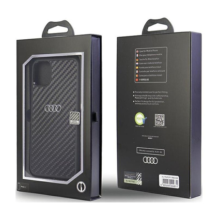 Audi Carbon Fiber - Case for iPhone 11 (Black)