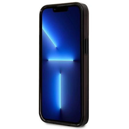 Karl Lagerfeld Gradient Ikonik Karl & Choupette - Case for iPhone 13 Pro (Black)