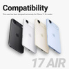 BLACK MAGSAFE ETUI FOR IPHONE AIR Crong CASE MAGNETIC ELEGANT