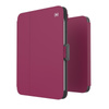 Speck Balance Folio - iPad mini 6 (2021) case with MICROBAN coating (Very Berry Red Slate Grey)