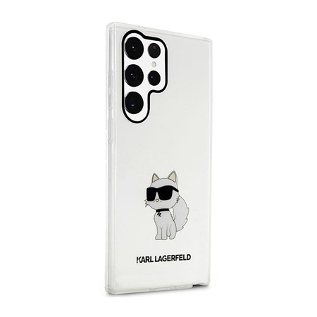 Karl Lagerfeld IML NFT Choupette - pouzdro pro Samsung Galaxy S23 Ultra (čiré)