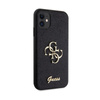 Guess Glitter Script Big 4G - iPhone 11 Case (black)