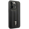 Karl Lagerfeld steppelt puffos Ikonik Pin - tok iPhone 14 Pro (fekete)