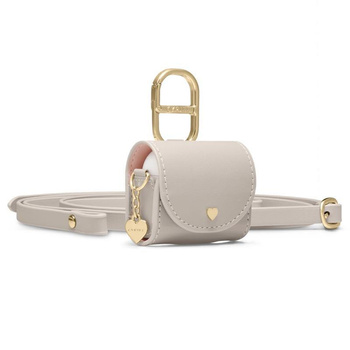 Spigen Cyrill Mini Bag - Tasche mit Riemen für Apple AirPods 4 (Beige)