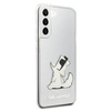 Karl Lagerfeld Choupette Fun  - Etui Samsung Galaxy S22 (przezroczysty)