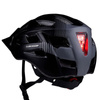 Dunlop - Kask rowerowy MTB 6xLED r. L (Czarno-szary)