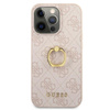 Pouzdro Guess 4G Ring Case - pouzdro pro iPhone 13 Pro Max (růžové)