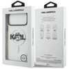 Karl Lagerfeld IML Choupette Sketch Logo MagSafe - Case for iPhone 17 Pro (transparent)
