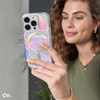 Case-Mate Soap Bubble MagSafe - Étui pour iPhone 15 Pro Max (Iridescent)