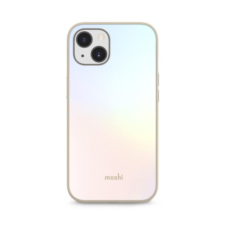 Moshi iGlaze Slim Hardshell Case - iPhone 13 Case (SnapTo system) (Astral Silver)
