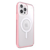Speck Presidio Perfect-Clear ütésgeometriával + MagSafe - iPhone 13 Pro Max tok MICROBAN bevonattal (átlátszó/rózsaszín rózsaszín)