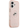 ETUI DO IPHONE 17 do MAGSAFE KARL LAGERFELD ORYGINALNE RÓŻOWE MODNE CASE