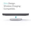 Speck Presidio2 Grip - Samsung Galaxy S22 Ultra Case with MICROBAN Coating (Graphite Grey/Black)