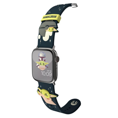 Star Wars - Strap for Apple Watch 38/40/41/42/44/45/49 mm (The Mandalorian Grogu Using The Force 3D)