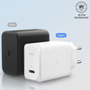 Spigen ArcStation Pro GaN-651 - Chargeur secteur USB-C PD 3.0 PPS 65W + câble USB-C (blanc)