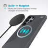Speck Presidio2 Grip Magnet - pouzdro Samsung Galaxy S25 Ultra MagSafe (Charcoal Grey/Cool Bronze/White)