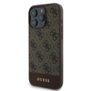 Guess 4G Bottom Stripe - Case for iPhone 16 Pro Max (brown)