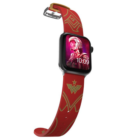 DC Comics - Náramek pro Apple Watch 38/40/41/42/44/45/49 mm (Wonder Woman 1984: Crimson Armor)