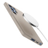 Spigen Silicone Fit Mag MagSafe - Case for Samsung Galaxy S25 Ultra (Natural Titanium)