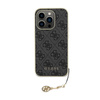 Kolekce Guess 4G Charms - pouzdro na iPhone 15 Pro (šedé)
