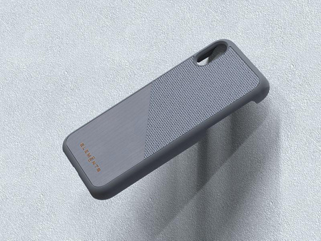 Nordic Elements Original Hel - Wooden Case for iPhone XR (Mid Grey)