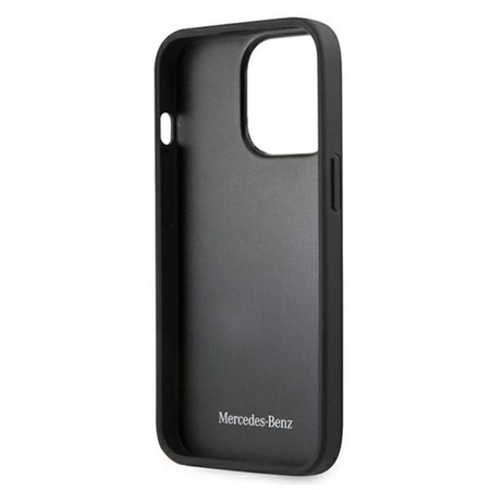 Mercedes Leather Urban Line - iPhone 13 Pro Case (black)