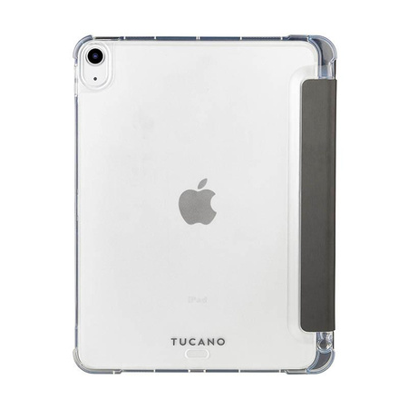 Tucano Satin Case - Etui pour iPad 11" (2025) / iPad 10.9" (2022) avec aimant et support pour Apple Pencil (noir)