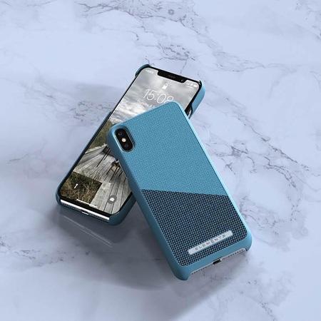 Nordic Elements Saeson Freja - Anyag tok iPhone Xs Max (Petrol)