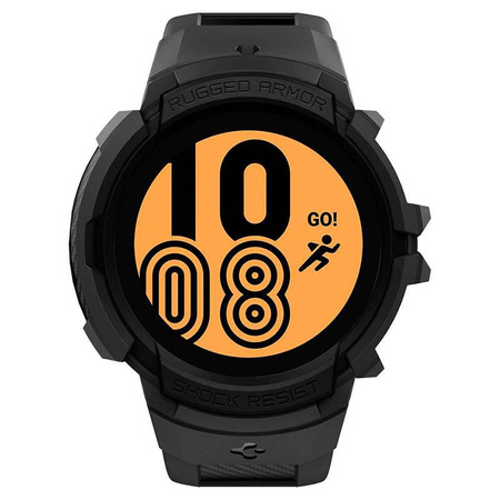 Spigen Rugged Armor Pro - Strap + Case for Samsung Galaxy Watch 4 / 5 40 mm (Graphite)