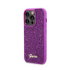 Guess Disco Metal Script - iPhone 15 Pro Tasche (fuchsia)