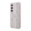 Guess 4G Printed Stripe - Samsung Galaxy S23 Case (pink)