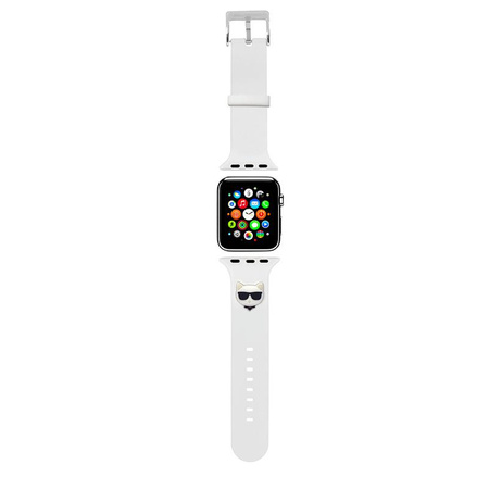 Karl Lagerfeld Choupette Head - Watch Strap for Apple Watch 38/40mm (White)