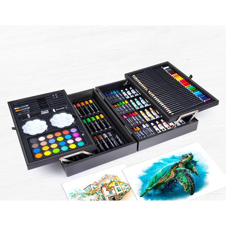Artico - Art set for painting suitcase 145 elements